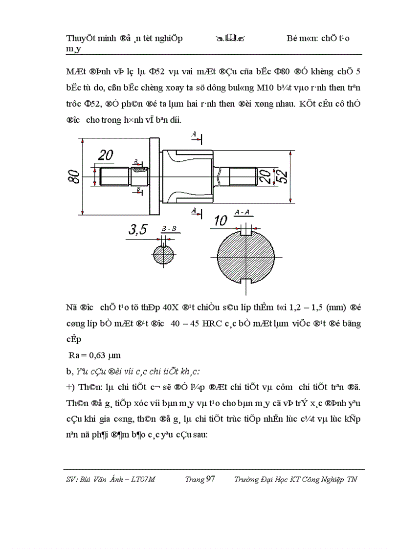 image for page Thiết kế qui trình công nghệ gia công thân hộp giảm tốc trục vít bánh vít