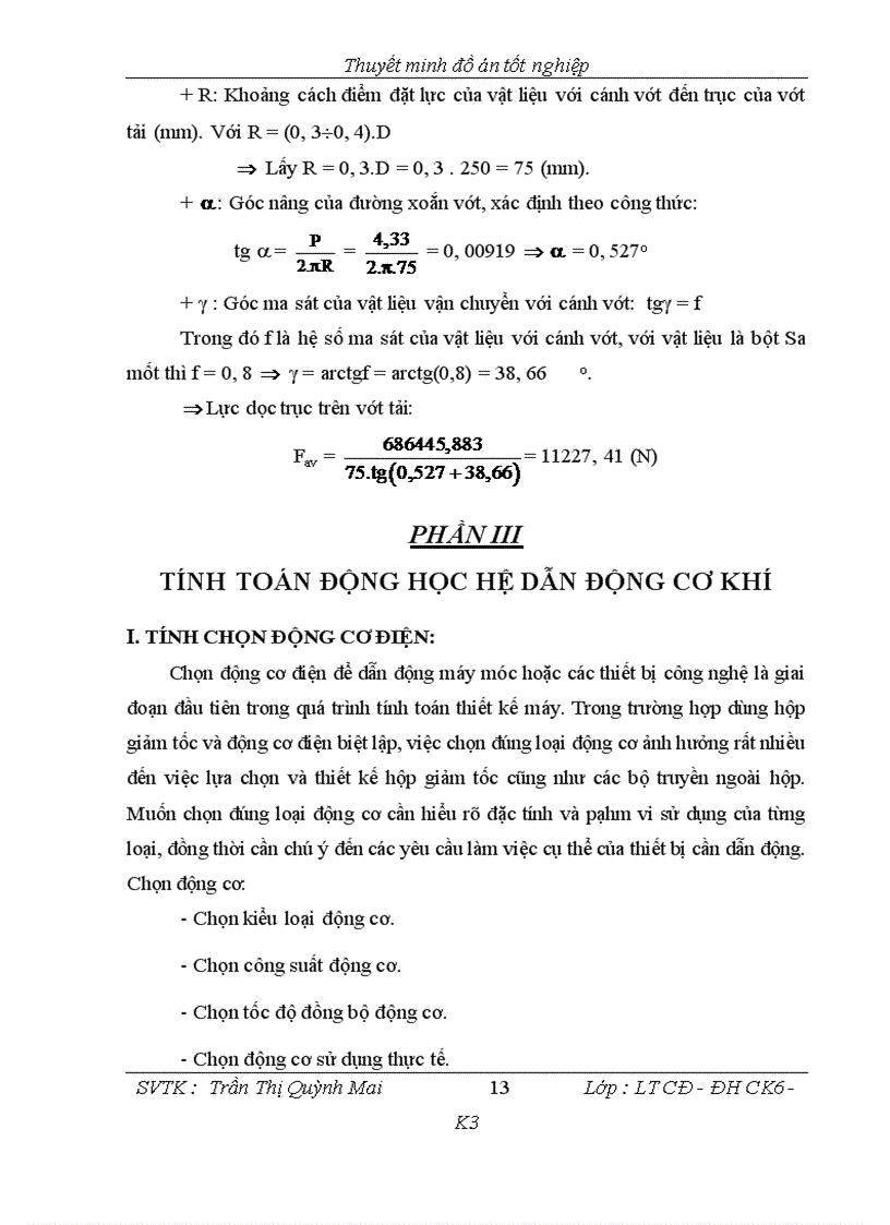 image for page Tính toán thiết kế hộp giảm tốc cho hệ thống vít tải cát khô và thiết kế quy trình công nghệ gia công bánh răng trụ trong hộp giảm tốc