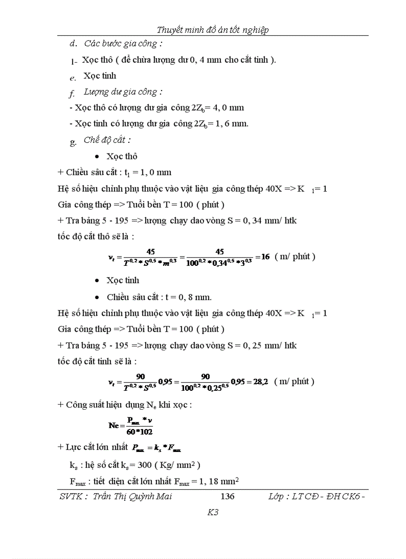 image for page Tính toán thiết kế hộp giảm tốc cho hệ thống vít tải cát khô và thiết kế quy trình công nghệ gia công bánh răng trụ trong hộp giảm tốc