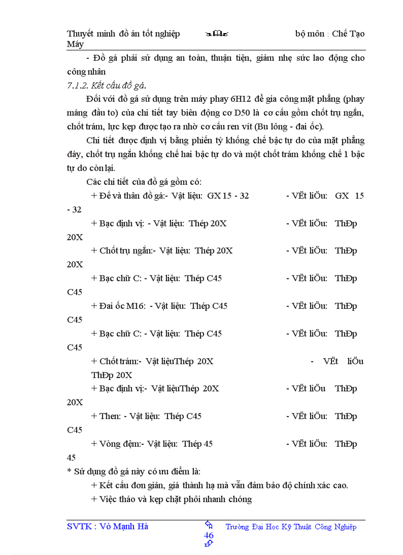 image for page Thiết kế quy trình công nghệ gia công chi tiết tay biên D50