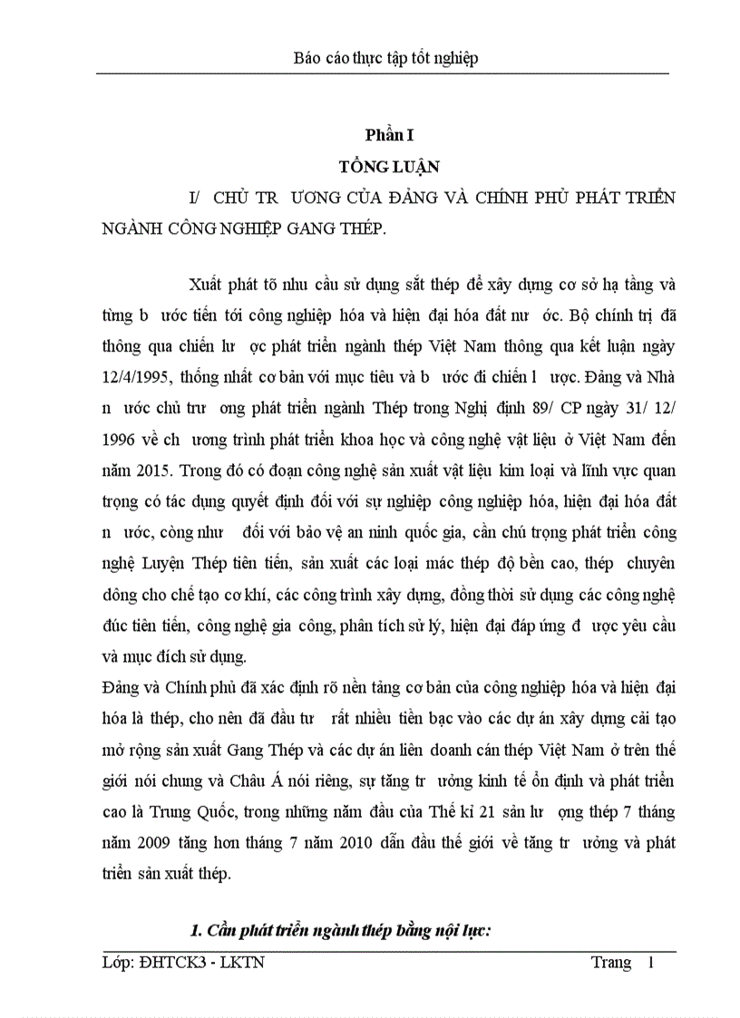 image for page Nghiên cứu công nghệ luyện thép xây dựng mác SD295A Theo tiêu chuẩn tcvn 1765 75 của việt nam 1