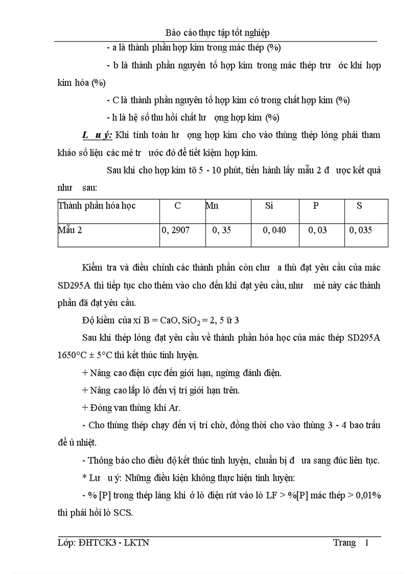 image for page Nghiên cứu công nghệ luyện thép xây dựng mác SD295A Theo tiêu chuẩn tcvn 1765 75 của việt nam 1
