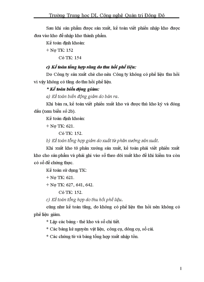 image for page Một số nhận xét ý kiến và kiến nghị nhằm hoàn thiện công tác hạch toán nguyên vật liệu tại Công ty Cổ phần chè đường hoa 1