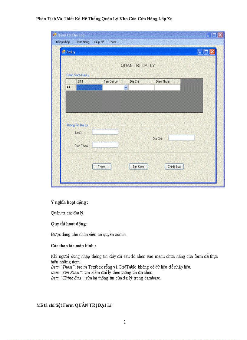 image for page Phân Tích Và Thiết Kế Hệ Thống Quản Lý Kho Của Cửa Hàng Lốp Xe