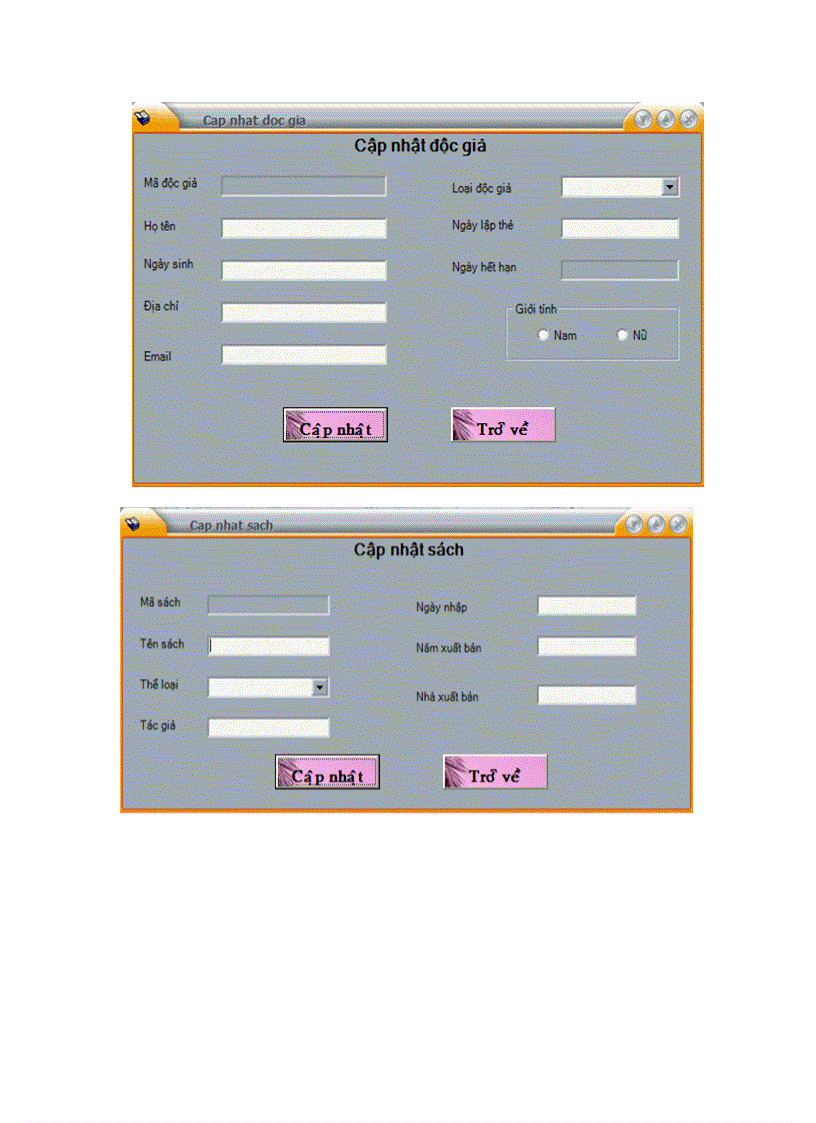 image for page phân tích thiết kế phần mềm quản lý thư viện