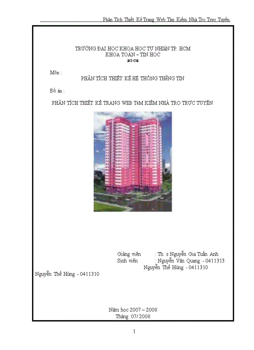 image for page Phân Tích Thiết Kế Trang Web Tìm Kiếm Nhà Trọ Trực Tuyến