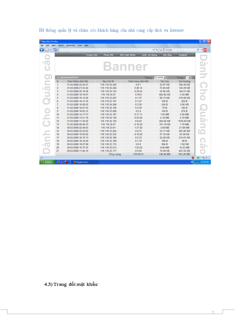 image for page Hệ thống quản lý và chăm sóc khách hàng của nhà cung cấp dịch vụ Internet