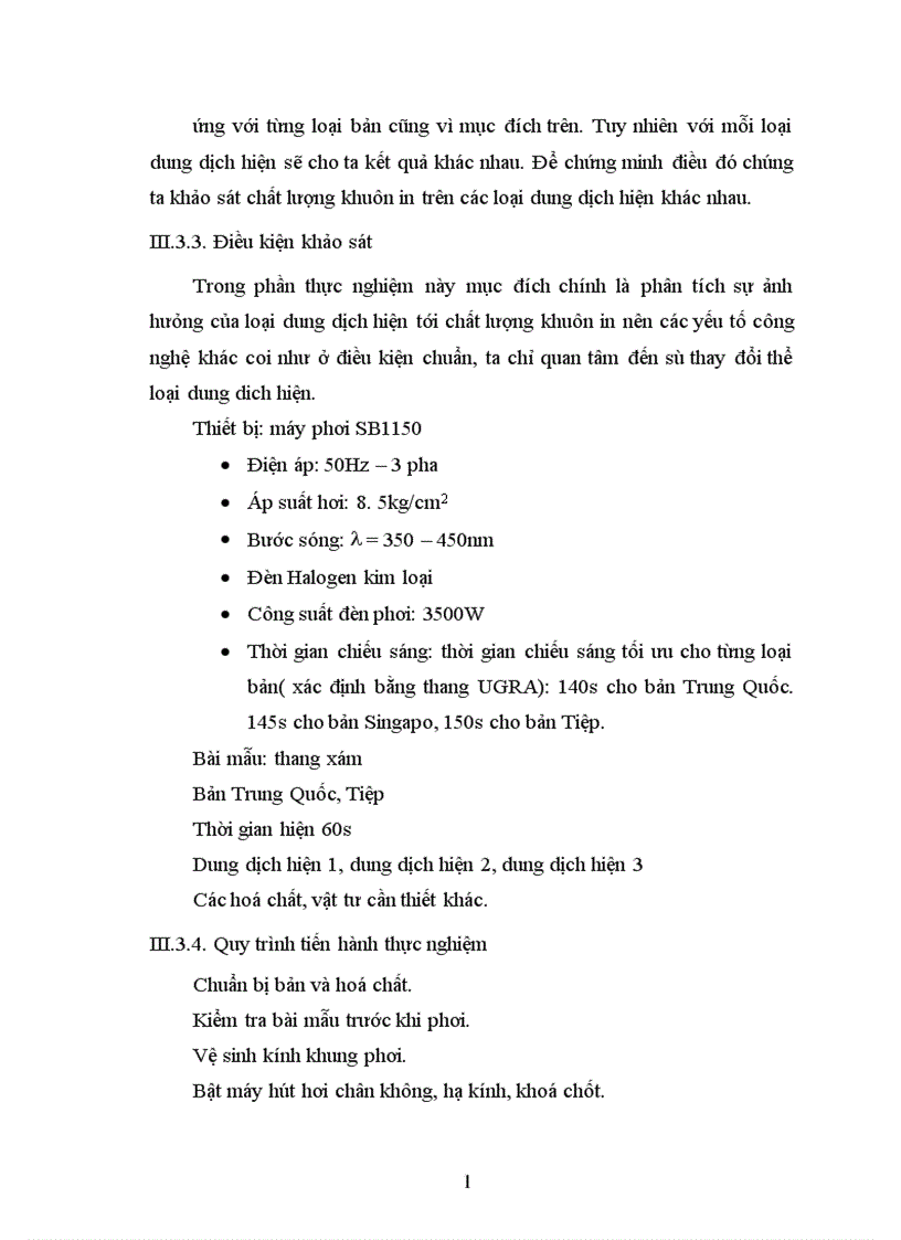 image for page Nghiên cứu khảo sát các yếu tố ảnh hưởng đến chất lượng của khuôn in trong công nghệ in offset