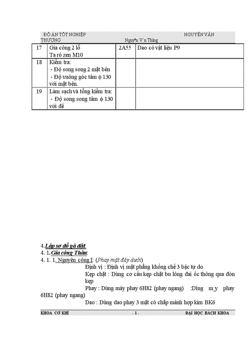 image for page Thiết kế quy trình công nghệ khi gia công chi tiết