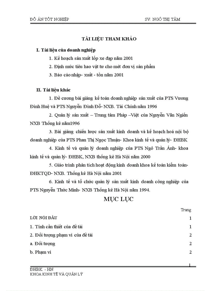 image for page Phân tích tình hình cung ứng dự trữ và sử dụng vật tư và một số biện pháp nâng cao tình hình cung ứng dự trữ và sử dụng vật tư tại Công ty cao su sao vàng