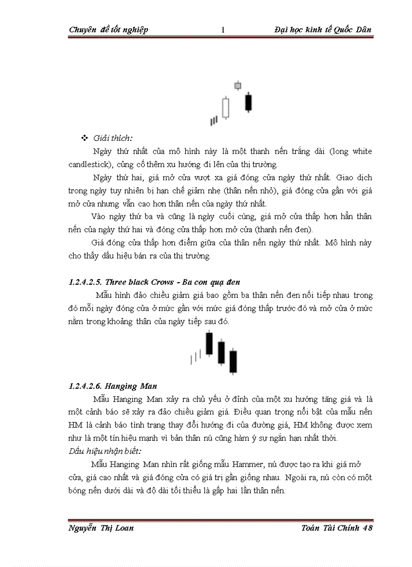 image for page Áp dụng mô hình nến phân tích sự biến động giá của một số cổ phiếu ngành Bất động sản