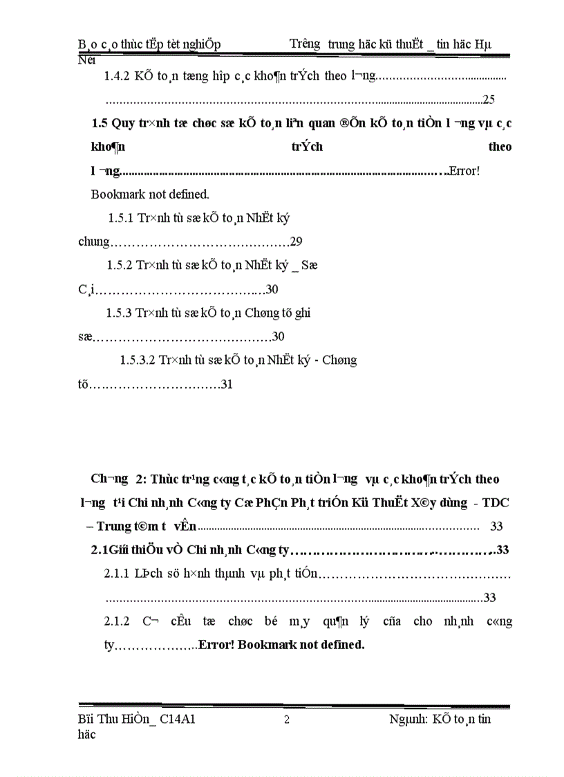 image for page Kế toán tiền lương và các khoản trích theo lương ở Chi Nhánh công ty cổ phần phát triển kỹ thuật xây dựng TDC Trung tâm tư vấn 1