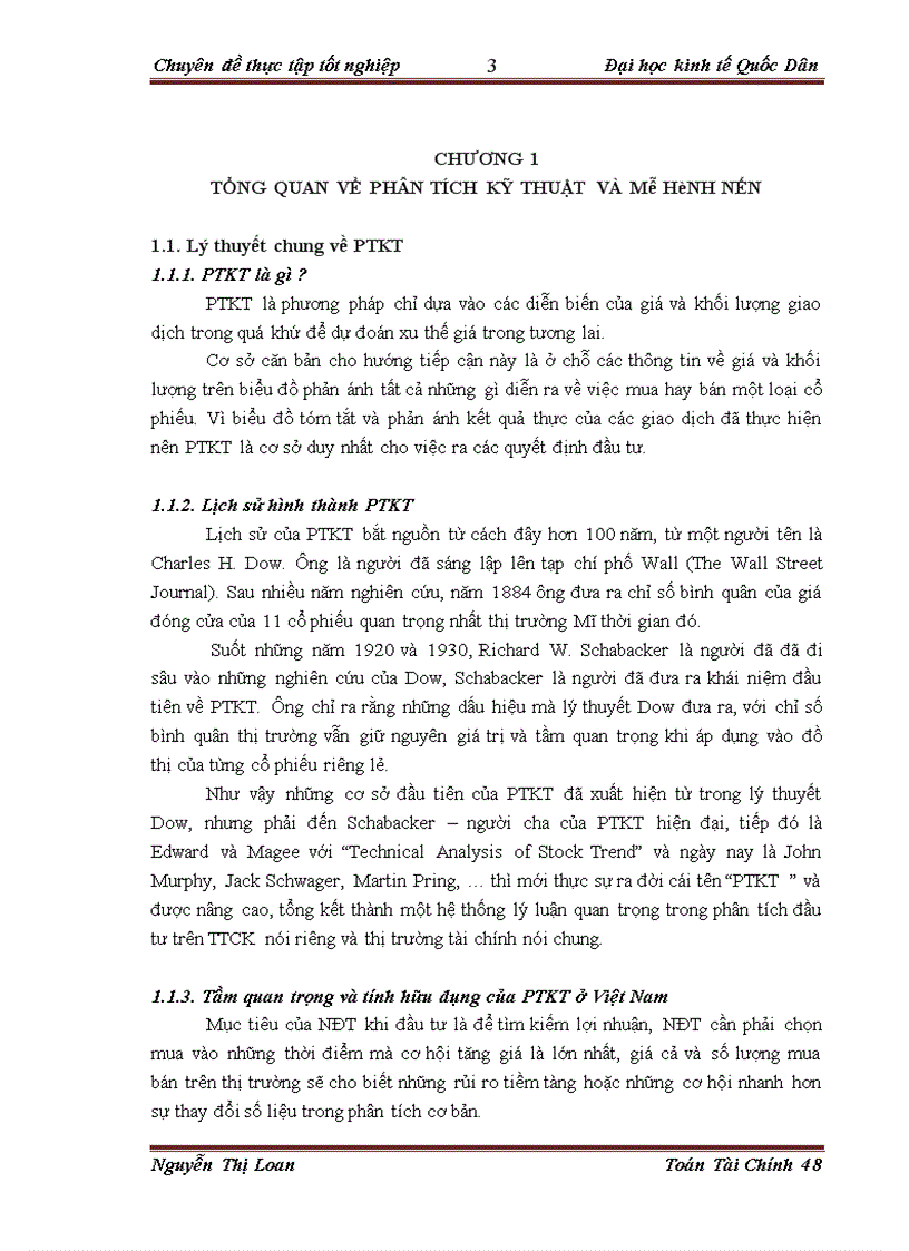 image for page Áp dụng mô hình nến phân tích sự biến động giá của một số cổ phiếu ngành Bất động sản 1