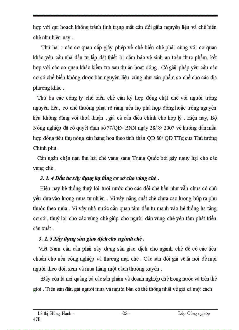 image for page Xây dựng ngành chè theo hướng an toàn tăng sức cạnh tranh trên thị trường 1