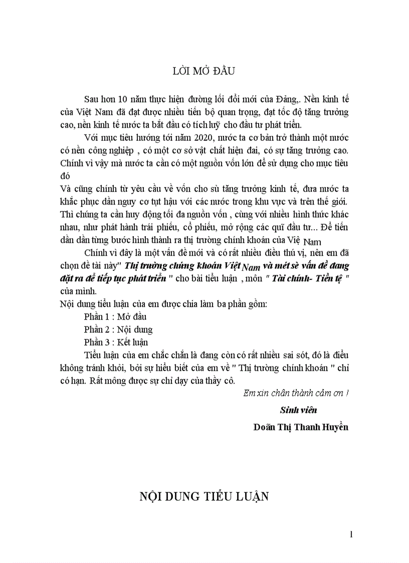 image for page Thị trường chứng khoán Việt Nam và một số vấn đề đang đặt ra để tiếp tục phát triển