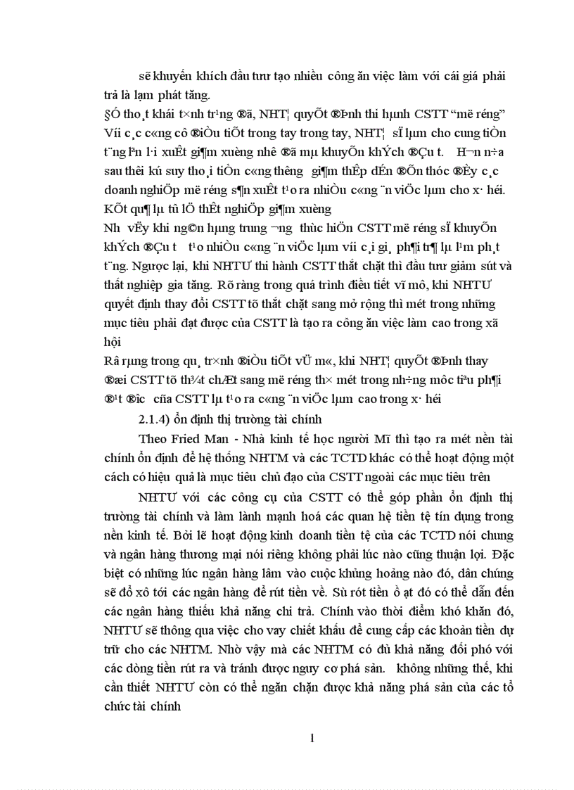 image for page Chính sách tiền tệ thực trạng và giải pháp hoàn thiện CSTT ở Việt Nam 1
