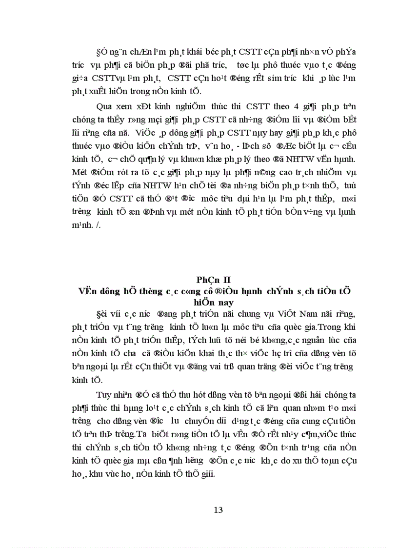 image for page Chính sách tiền tệ thực trạng và giải pháp hoàn thiện CSTT ở Việt Nam 1