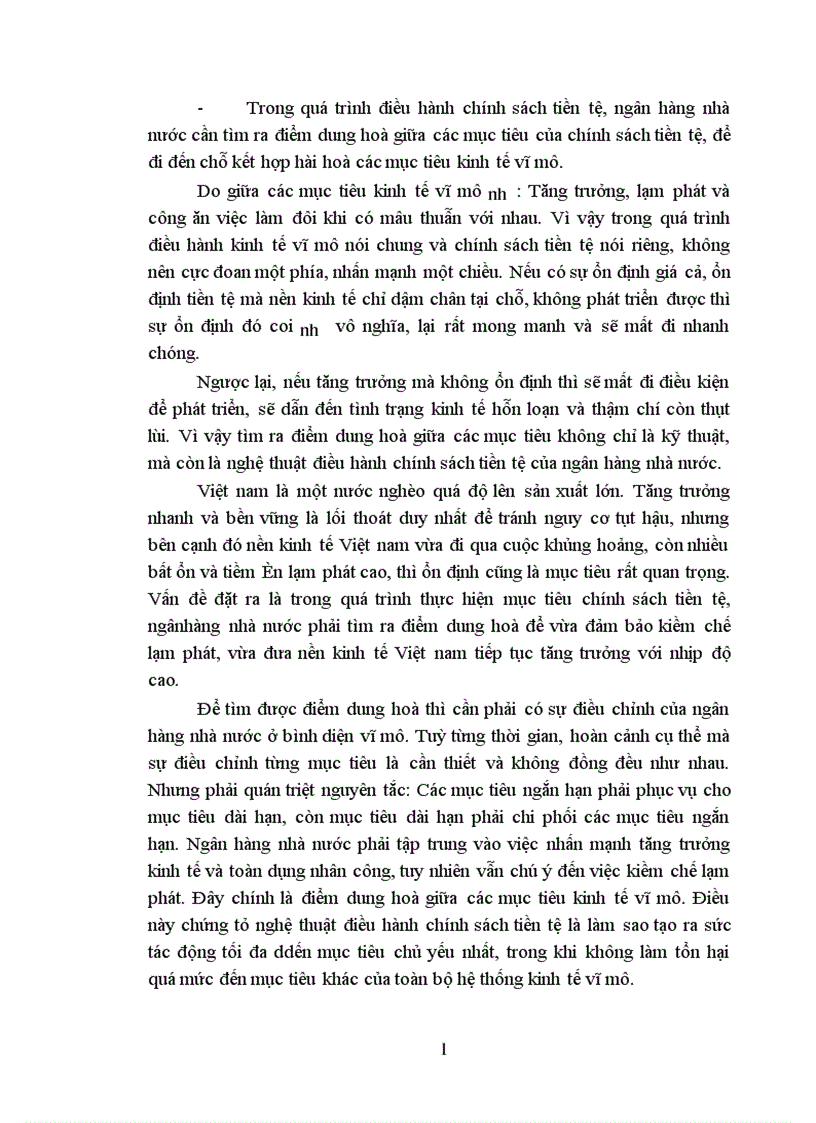 image for page Chính sách tiền tệ thực trạng và giải pháp hoàn thiện CSTT ở Việt Nam 1