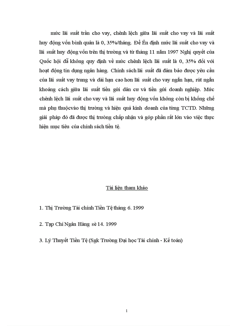 image for page Lãi suất tín dụng và sự điều hành lãi suất tín dụng của Ngân hàng Nhà nước ở Việt Nam hiện nay