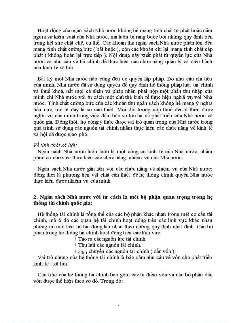 image for page Ngân sách Nhà nước trong hệ thống tài chính trong quá trình chuyển đổi cơ chế kinh tế ở nước ta
