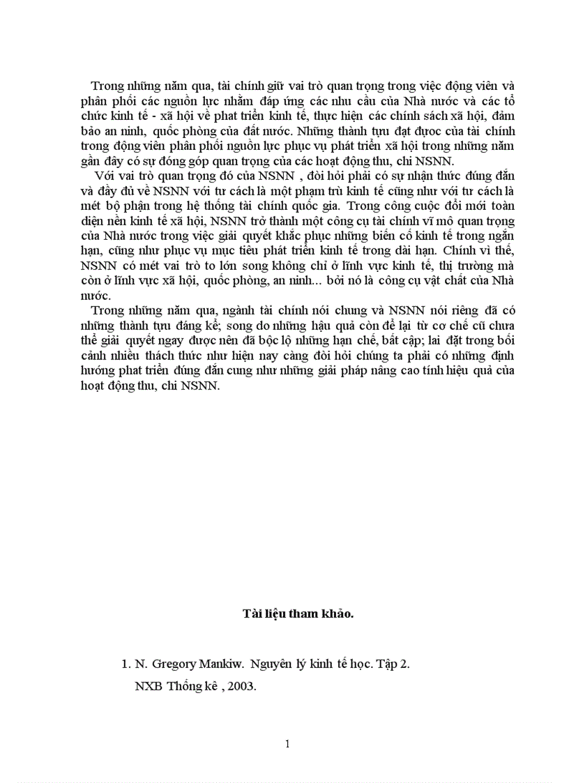 image for page Ngân sách Nhà nước trong hệ thống tài chính trong quá trình chuyển đổi cơ chế kinh tế ở nước ta