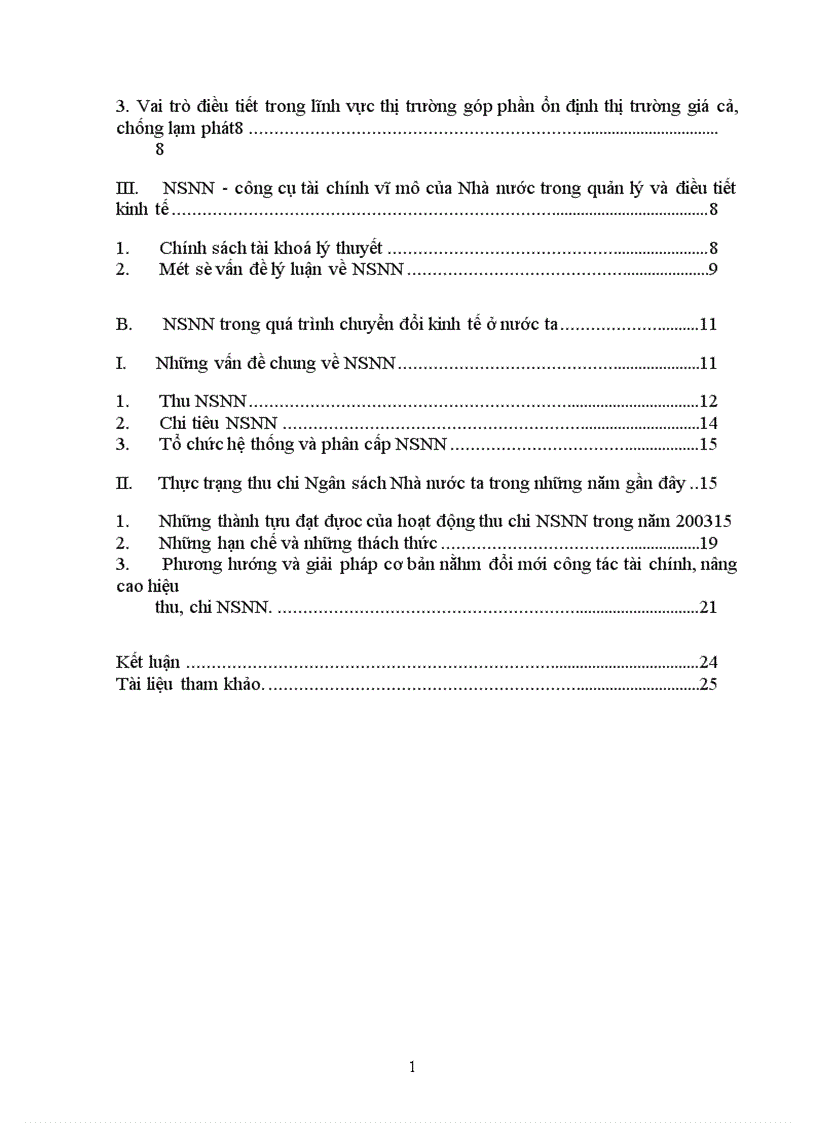 image for page Ngân sách Nhà nước trong hệ thống tài chính trong quá trình chuyển đổi cơ chế kinh tế ở nước ta