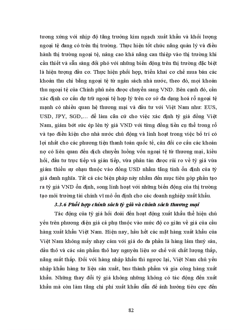 image for page Tác động của chính sách tỷ giá hối đoái đến hoạt động xuất khẩu của Việt Nam trong thời gian qua