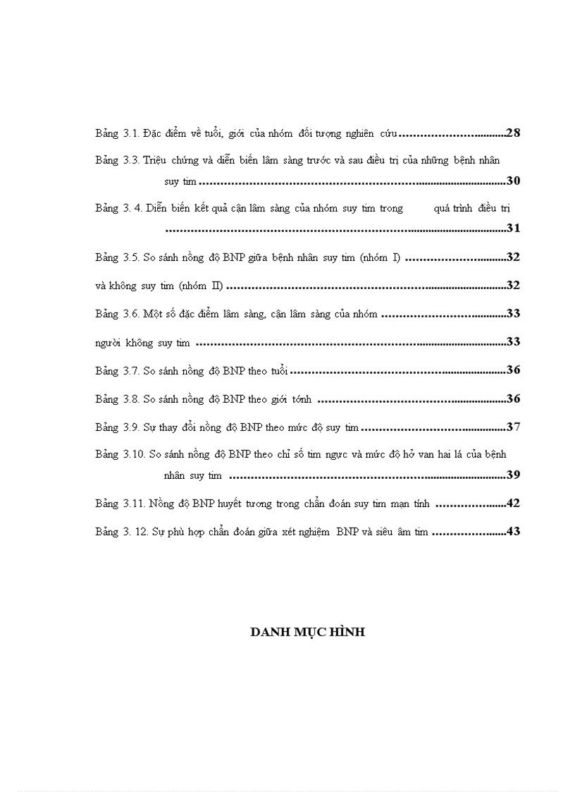 image for page Nghiên cứu nồng độ B type Natriuretic Peptide huyết tương của bệnh nhân trưởng thành suy tim mạn tính