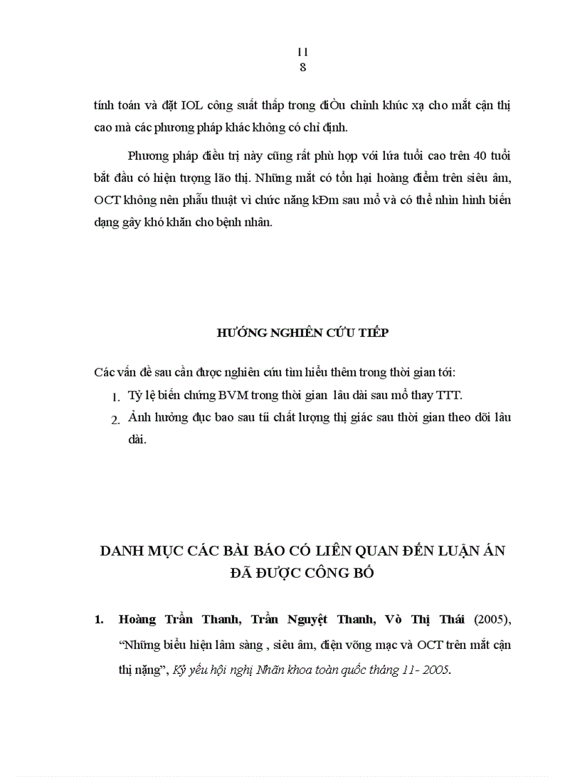 image for page Nghiên cứu đặc điểm lâm sàng cận lâm sàng của bệnh cận thị người trưởng thành và kết quả điều trị bằng phương pháp tán nhuyễn thể thủy tinh