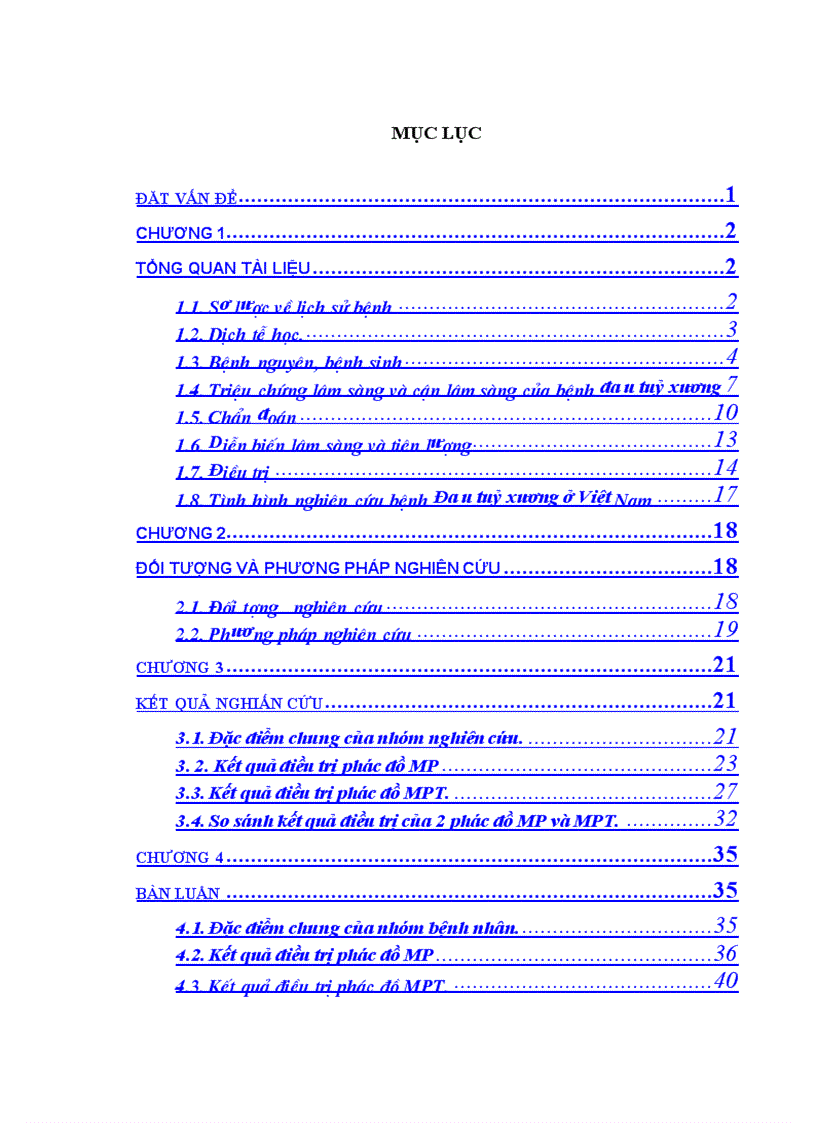 image for page Nghiên cứu hiệu quả điều trị của phác đồ MP và MPT ở bệnh nhân ĐUTX tại khoa Huyết học Truyền máu bệnh viện Bạch Mai