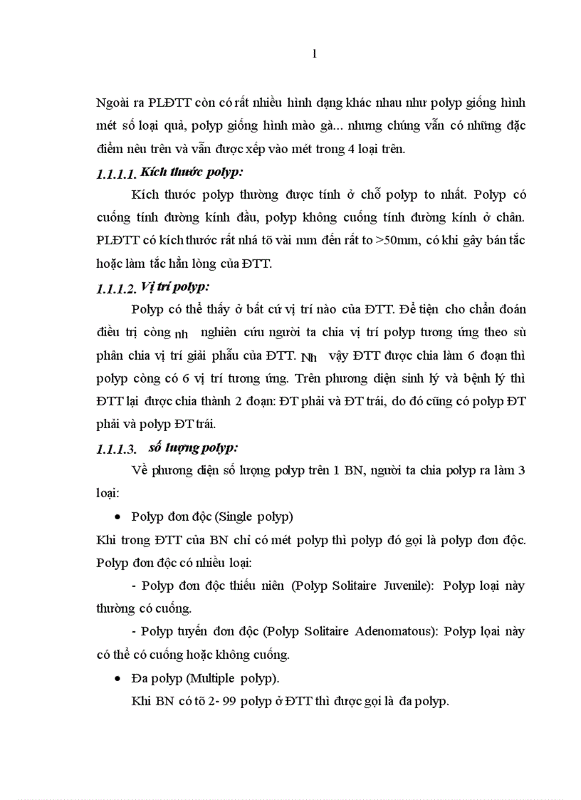 image for page Nhận xét hình ảnh nội soi mô bệnh học và kết quả cắt polyp đại trực tràng bằng nguồn cắt endoplasma