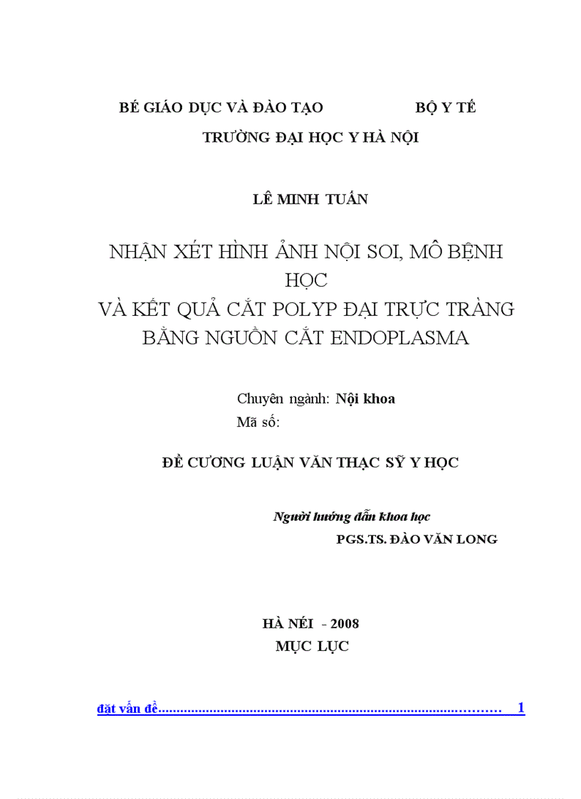 image for page Nhận xét hình ảnh nội soi mô bệnh học và kết quả cắt polyp đại trực tràng bằng nguồn cắt endoplasma