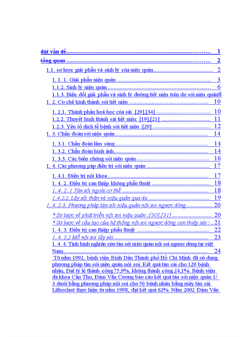 image for page Nghiên cứu điều trị sỏi niệu quản bằng phương pháp tán sỏi nội soi ngược dòng trên máy Lithoclast tại bệnh viện Thanh Nhàn