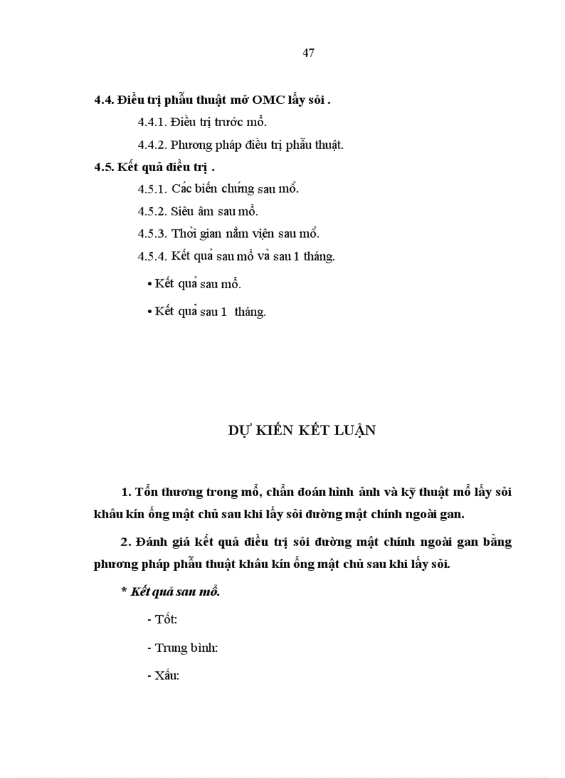 image for page Đánh giá kết quả của phương pháp phẫu thuật khâu kín ống mật chủ sau khi lấy sỏi để điều trị sỏi đường mật chính ngoài gan