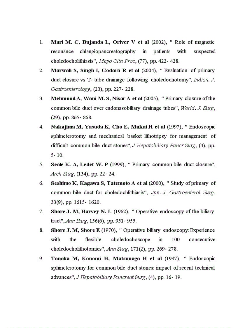 image for page Đánh giá kết quả của phương pháp phẫu thuật khâu kín ống mật chủ sau khi lấy sỏi để điều trị sỏi đường mật chính ngoài gan