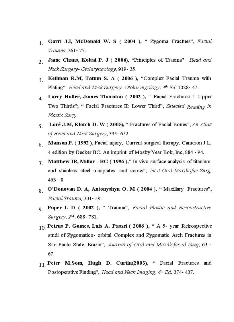 image for page Nghiên cứu các hình thái lâm sàng của chấn thương tầng giữa khối mặt và đánh giá kết quả xử trí với phương pháp KHX bằng nẹp vít