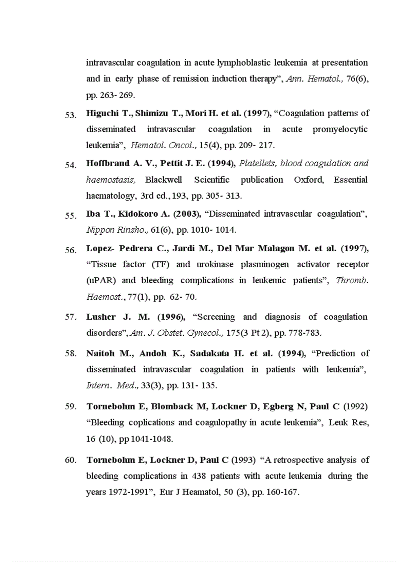 image for page Đánh giá đặc điểm rối loạn đông cầm máu về lâm sàng và xét nghiệm ở các bệnh nhân điều trị tại Viện Huyết học Truyền máu Trung ương từ tháng 8 2007 đến tháng 7 2008