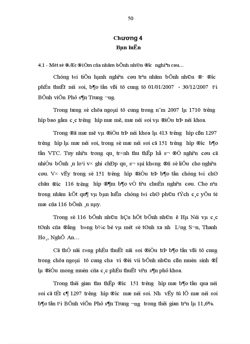 image for page Đánh giá giá trị chẩn đoán sớm và kết quả điều trị chửa ngoài tử cung bằng phương pháp nội soi tại Bệnh viện Phụ sản Trung ương năm 2004