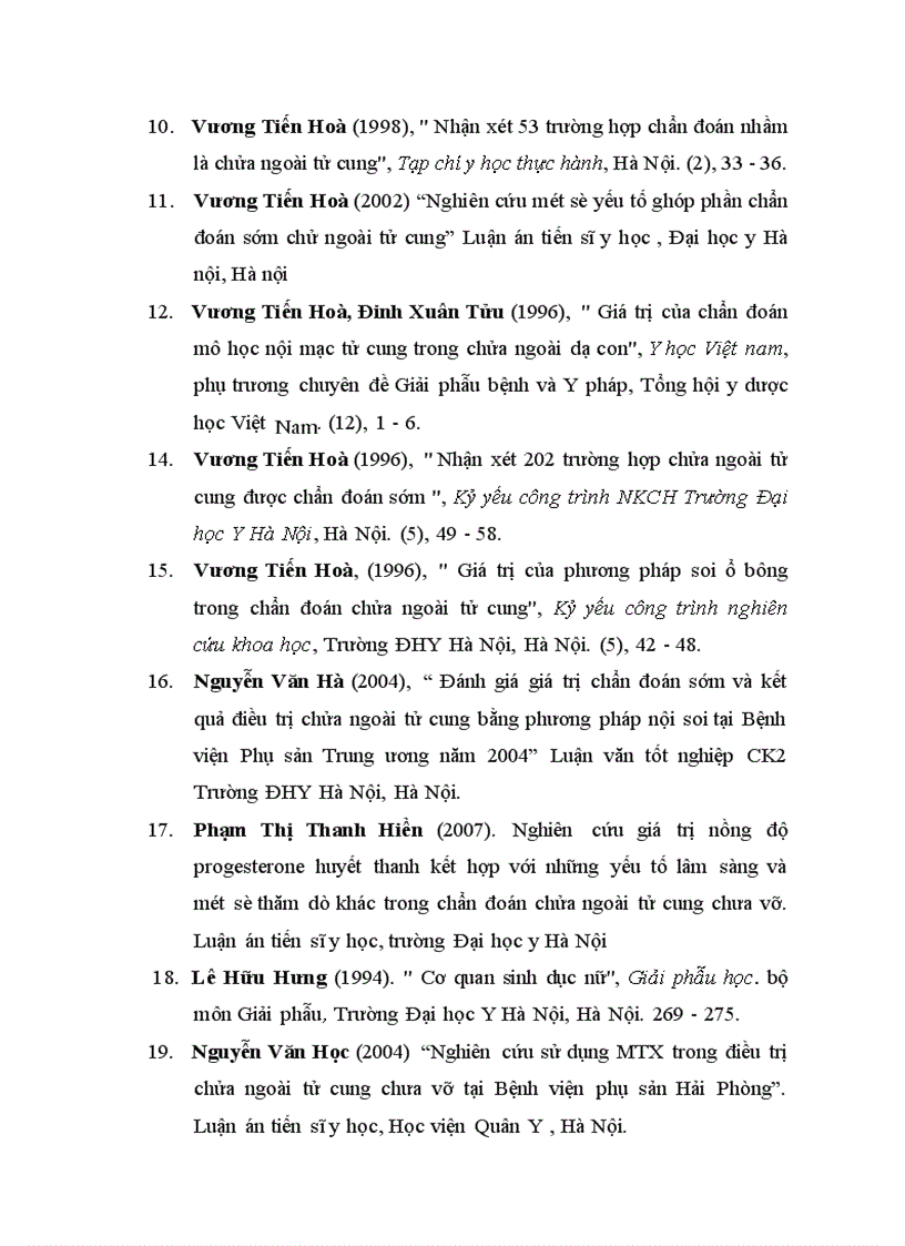 image for page Đánh giá giá trị chẩn đoán sớm và kết quả điều trị chửa ngoài tử cung bằng phương pháp nội soi tại Bệnh viện Phụ sản Trung ương năm 2004