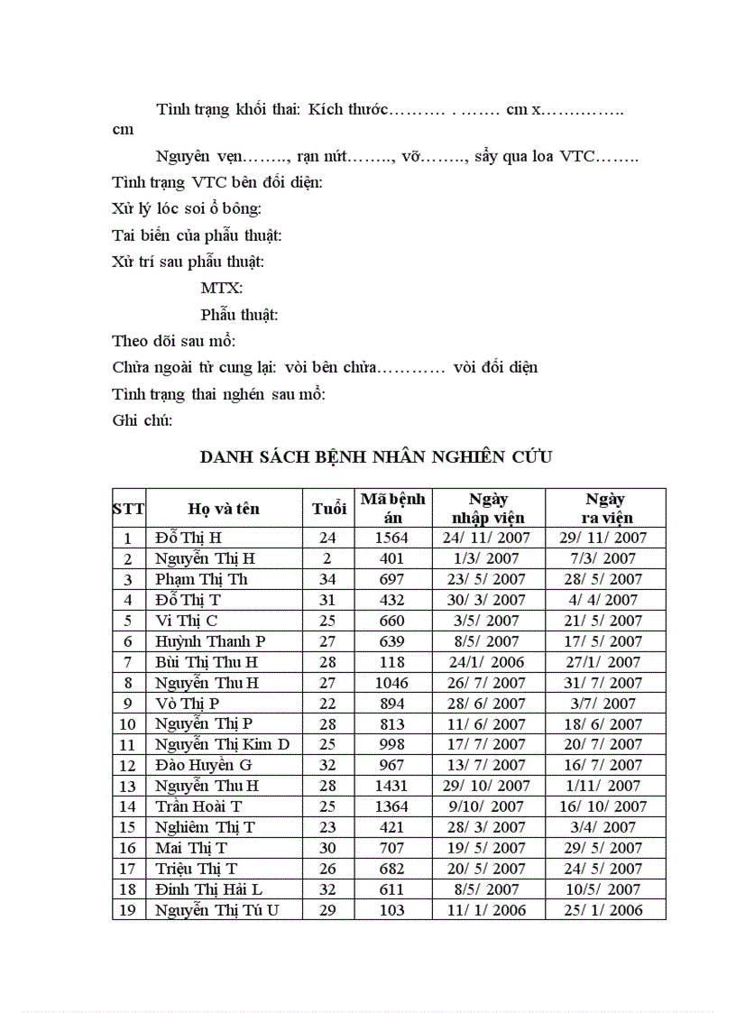 image for page Đánh giá giá trị chẩn đoán sớm và kết quả điều trị chửa ngoài tử cung bằng phương pháp nội soi tại Bệnh viện Phụ sản Trung ương năm 2004