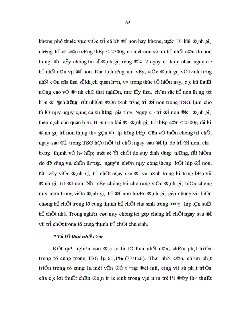 image for page Nghiên cứu về mối liên quan và giá trị tiên lượng của triệu chứng phù với các triệu chứng khác trong tiền sản giật