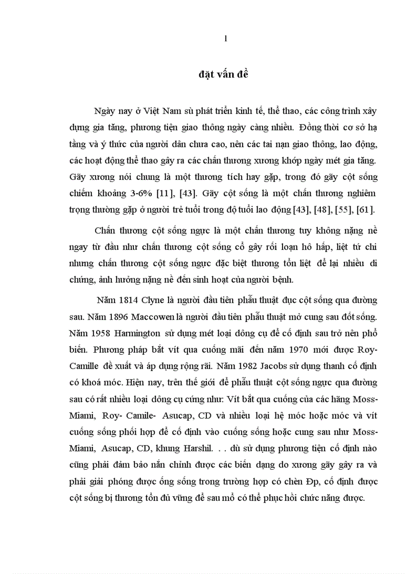 image for page Đặc điểm lâm sàng cận lâm sàng và Đánh giá kết quả điều trị phẫu thuật cố định cột sống ngực bằng phương pháp bắt vít qua cuống và giải ép lối sau tại bệnh viện việt đức