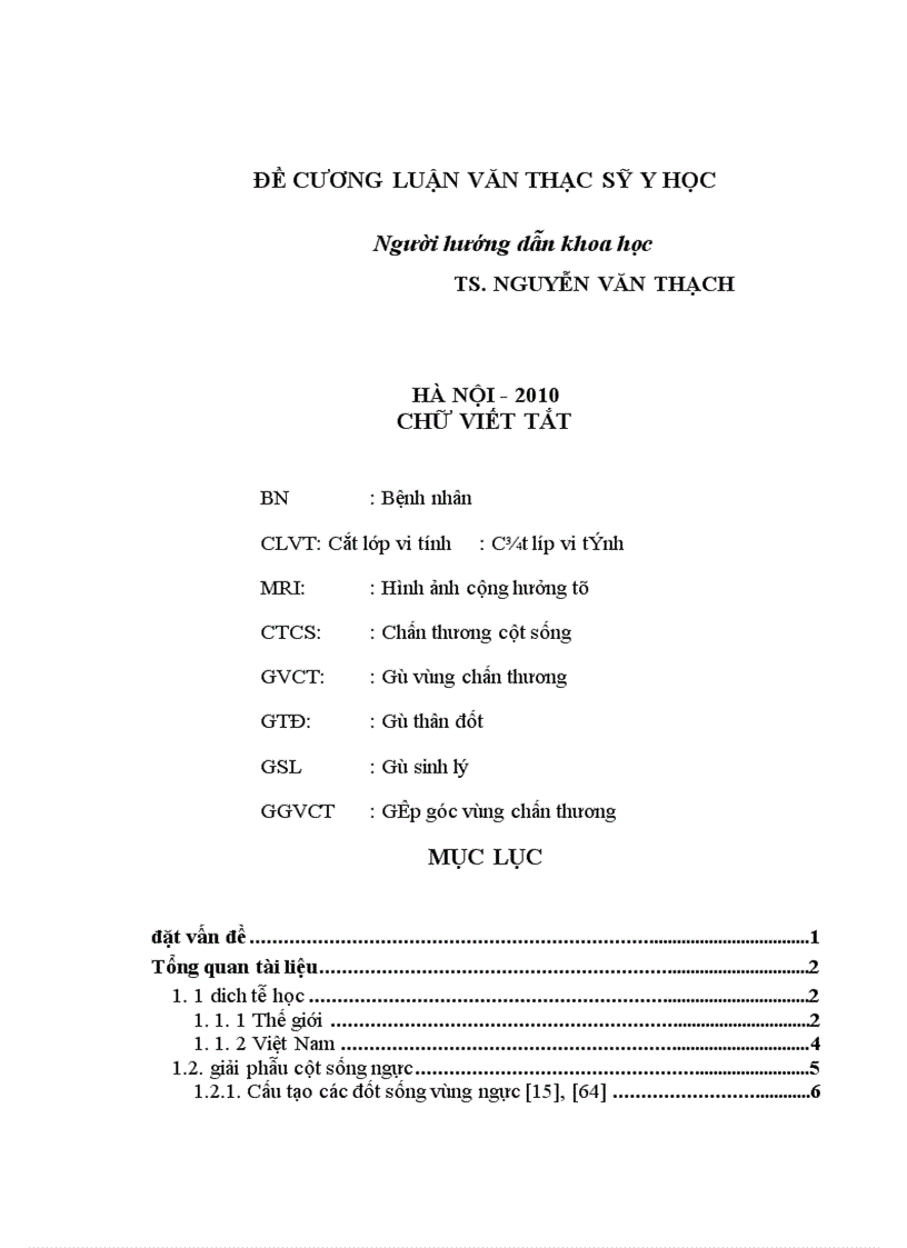 image for page Đặc điểm lâm sàng cận lâm sàng và Đánh giá kết quả điều trị phẫu thuật cố định cột sống ngực bằng phương pháp bắt vít qua cuống và giải ép lối sau tại bệnh viện việt đức