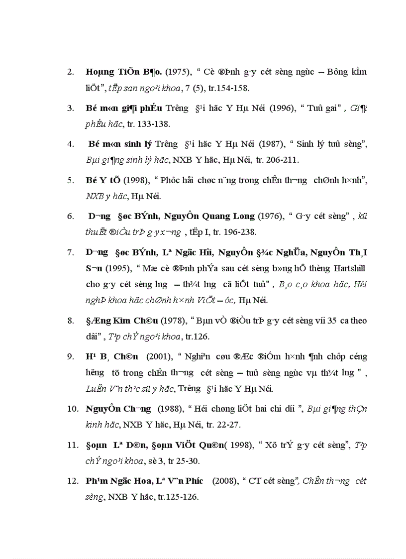 image for page Đánh giá kết quả điều trị phẫu thuật cố định cột sống ngực bằng phương pháp bắt vít qua cuống và giải ép lối sau tại bệnh viện việt đức