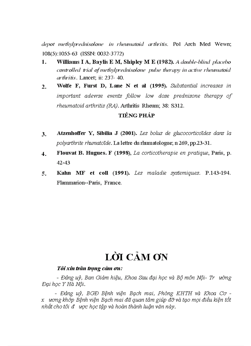 image for page Đánh giá hiệu quả liệu pháp corticoid đường tĩnh mạch trong điều trị đợt tiến triển của bệnh viêm khớp dạng thấp