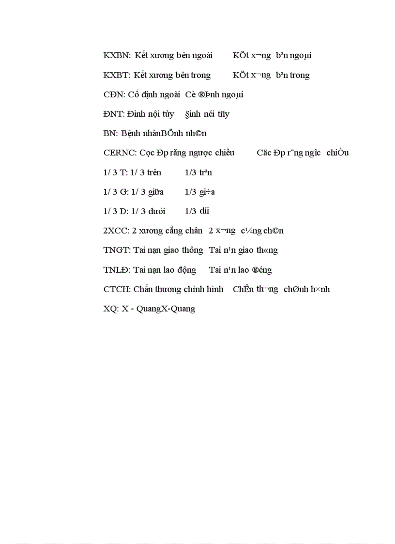 image for page Đánh giá tác dụng khung CĐN FESSA trong điều trị gãy hở xương cẳng chân tại Bệnh viện Việt Đức trong năm 2004 2005