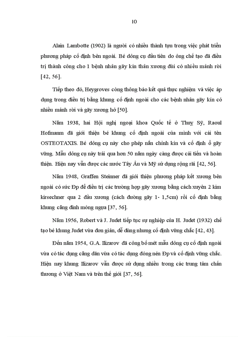 image for page Đánh giá tác dụng khung CĐN FESSA trong điều trị gãy hở xương cẳng chân tại Bệnh viện Việt Đức trong năm 2004 2005