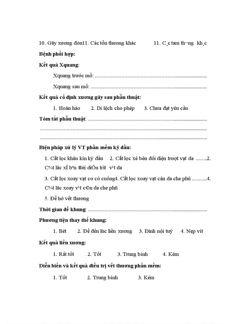 image for page Đánh giá tác dụng khung CĐN FESSA trong điều trị gãy hở xương cẳng chân tại Bệnh viện Việt Đức trong năm 2004 2005