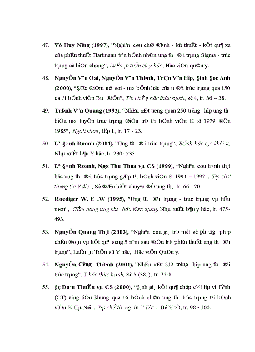 image for page Nghiên cứu giá trị của phương pháp thăm trực tràng chụp cắt lớp vi tính chụp cộng hưởng từ trong xác định mức xâm lấn ung thư biểu mô trực tràng được phẫu thuật triệt căn 1