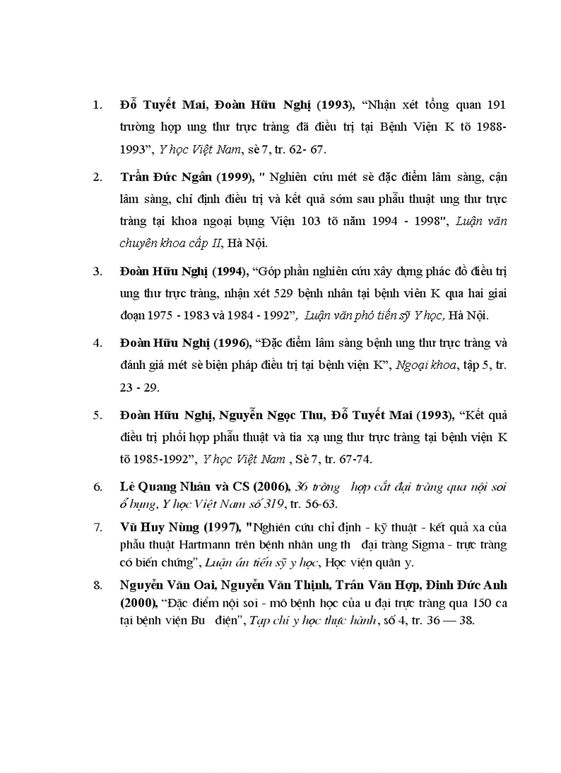 image for page Nghiên cứu giá trị của phương pháp thăm trực tràng chụp cắt lớp vi tính chụp cộng hưởng từ trong xác định mức xâm lấn ung thư biểu mô trực tràng được phẫu thuật triệt căn 1